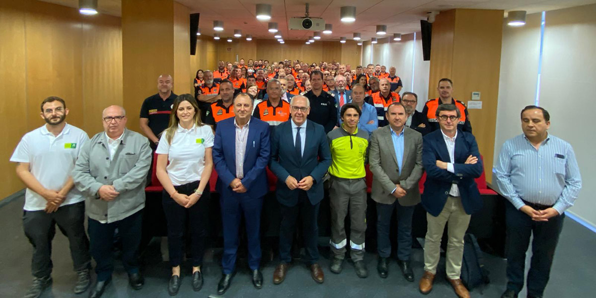 Jesús Estrella pone en valor la generosidad de los voluntarios y voluntarias de Protección Civil