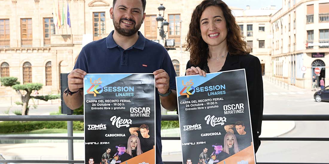 ‘Los 40 Session’ llega a Linares