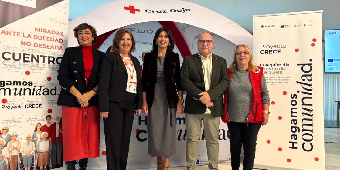 Cruz Roja aborda la soledad no deseada en su encuentro ‘Miradas ante la soledad no deseada’ en Linares