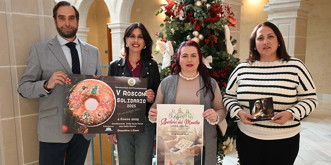 ‘Ni un mayor solo’: hermandades de Linares se unen para regalar compañía y dulzura esta Navidad