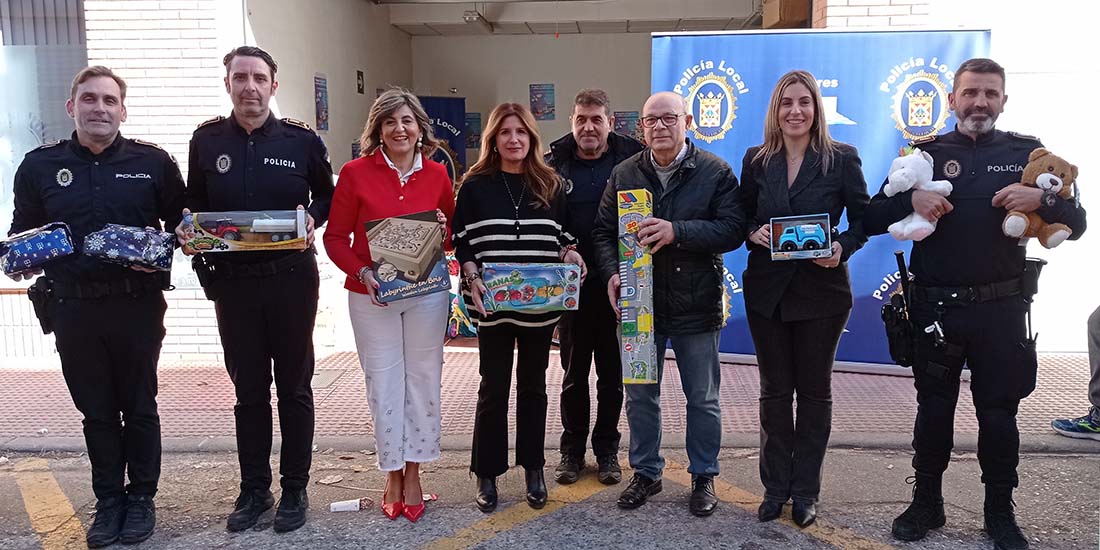 La sociedad linarense brilla con su apoyo a la III Campaña Solidaria de la Policía Local