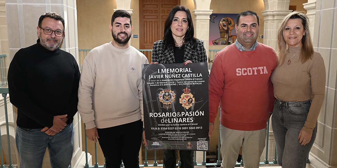 Música cofrade solidaria en Linares: I Memorial Javier Núñez Castilla